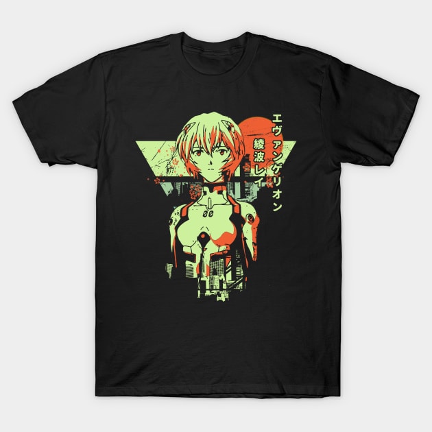 Rei Ayanami T-Shirt by BeeDart